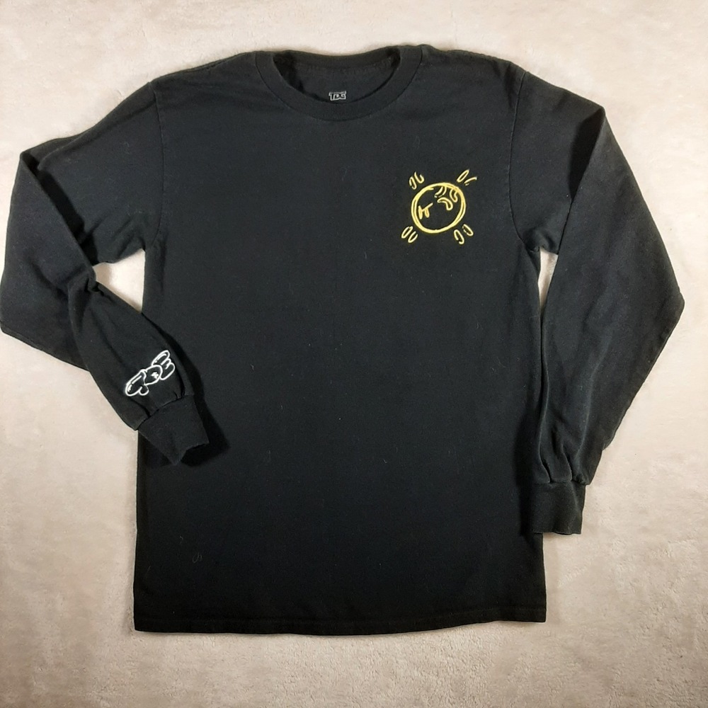 TDC Isaiah Rashad 10 Year Tour Cotton Men's Long Sleeve T-Shirt Size S